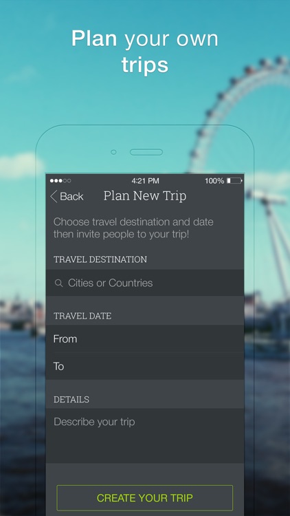 TripTogether: World Travelers’ Messenger app for finding Travel Mates screenshot-4