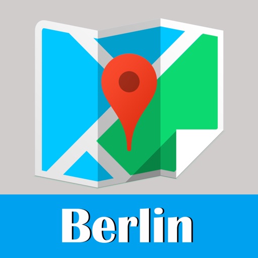 Berlin Map offline, BeetleTrip subway metro street pass travel guide icon