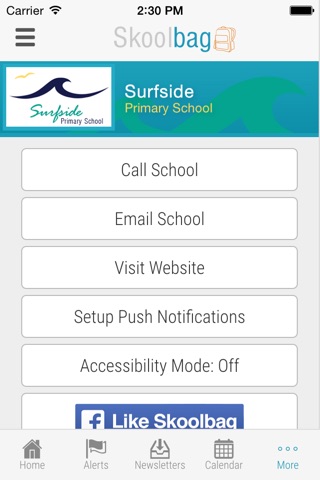 Surfside Primary School - Skoolbag screenshot 4