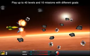 Asteroid Field, game for IOS