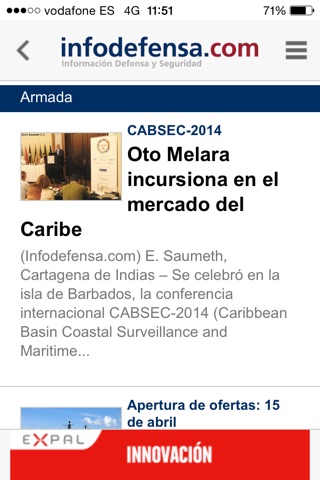 Infodefensa Latam screenshot 3