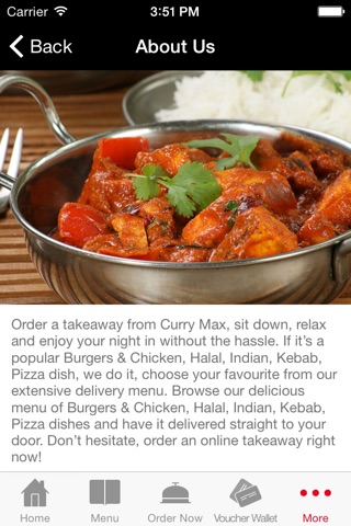 Curry Max North indian Takeaway screenshot 2