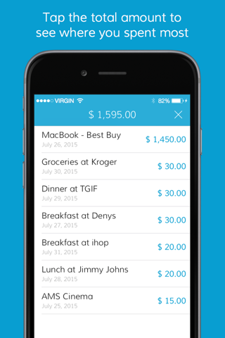 Expns - The Simplest Expense Tracker screenshot 2