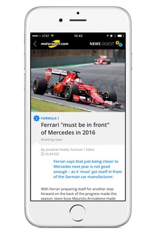 Motorsport.com News Digest screenshot 2