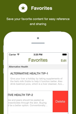 201 Tips for Healthy Living screenshot 4