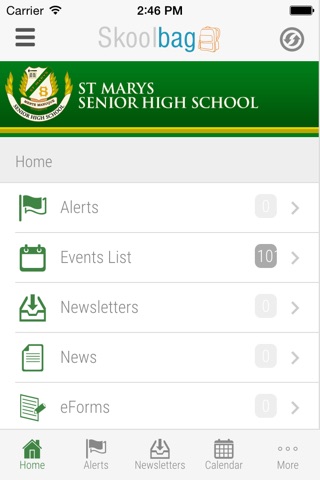 St Marys Senior High School - Skoolbag screenshot 2