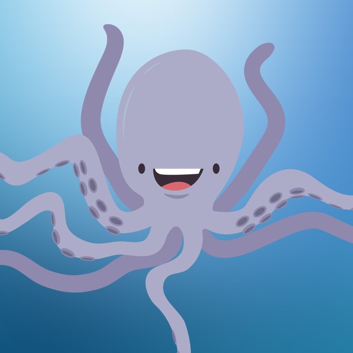 Swim Away Octopus: Ocean Arcade Icon