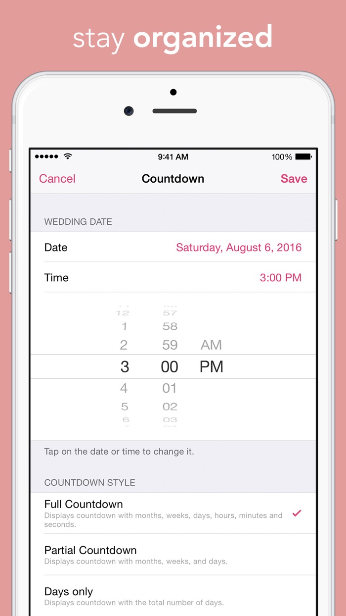 My Wedding Countdown