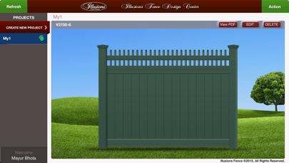 How to cancel & delete Illusions Fence Design Center from iphone & ipad 2