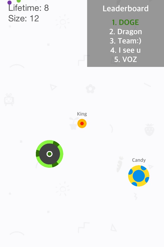 Crazy Dot Party: the kingdoms of dots ~ paradise of trivia game in blob.io version screenshot 3