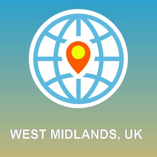 West Midlands, UK Map - Offline Map, POI, GPS, Directions icon