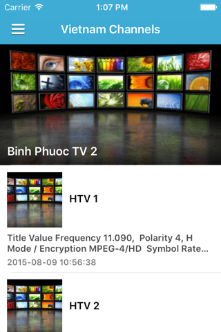 Vietnam TV Channels Sat Info screenshot 2