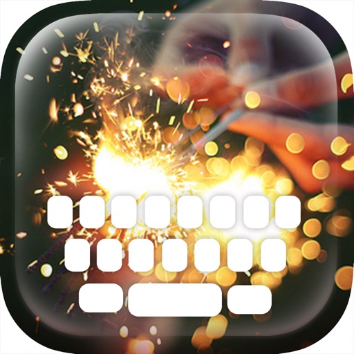 Custom Keyboard Fireworks Custom Color Wallpaper Themes