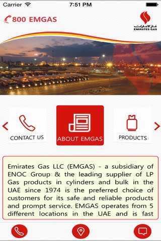 Emirates Gas screenshot 2