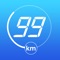 Just start the application and it will automatically record your speed, direction, heading