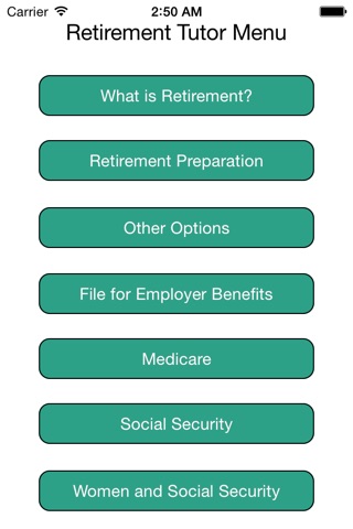 Retirement Tutor screenshot 3