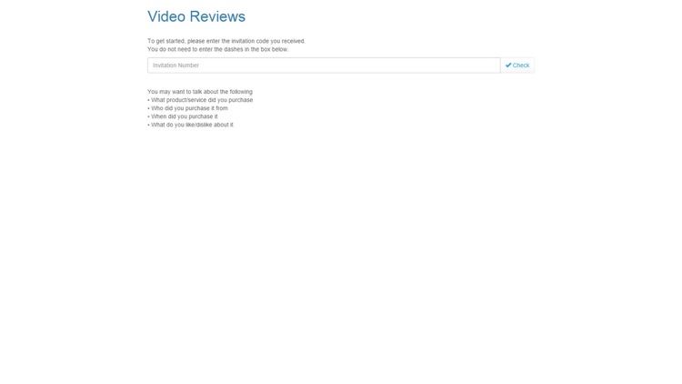 Video Review App