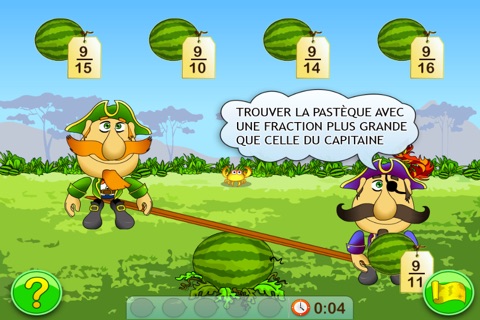 Fractions. Smart Pirates screenshot 2