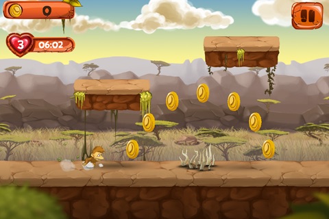 Banana Island Monkey Fun Run: Wild Jungle Ride Adventure Game for Kids screenshot 2