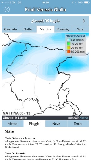 Meteo In Diretta - Previsioni meteo più attendibili(圖4)-速報App