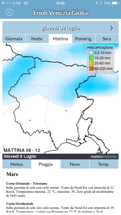 Meteo In Diretta - Previsioni meteo più attendibili screenshot-3