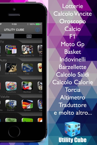 AppItaliane 60 in 1 (Utility Cube italiano calcola e ricerca serie di applicazioni utili a rinnovare la tua home con il tuo coltellino svizzero ) screenshot 4