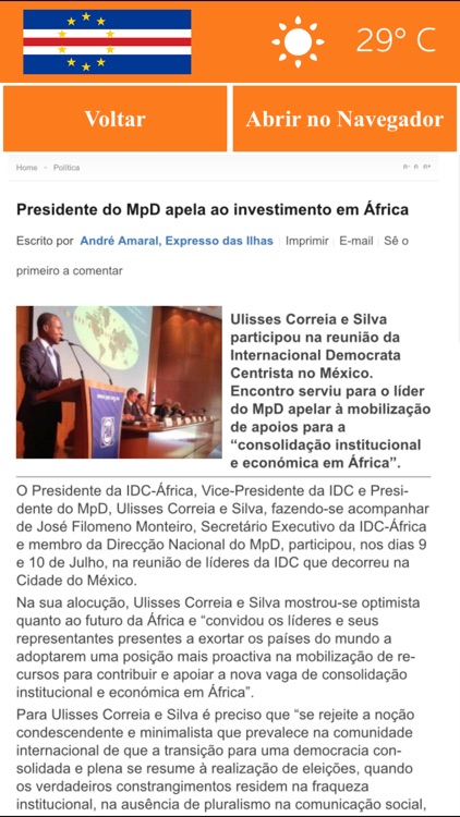 Cabo Verde News