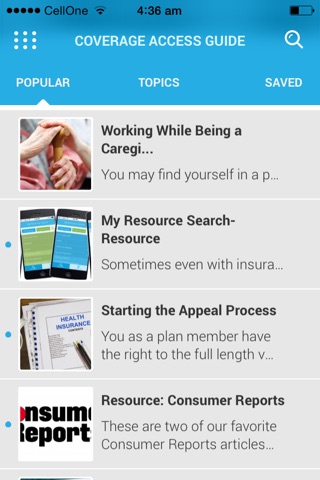 Coverage Access Guide – A Consumer’s Guide to Insurance screenshot 2