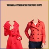 Women Trench Photo Suit