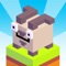 "Crossy Road meets Qbert