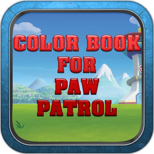 Color Book for Kids: Paw Patrol Edition icon