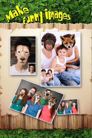 Animal Face Tune - Sticker Photo Editor to Blend, Morph and Transform Yr Skin with Wild Animal Textures screenshot 2