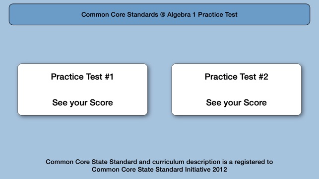 Common Core Math Algebra-I Practice Test(圖2)-速報App