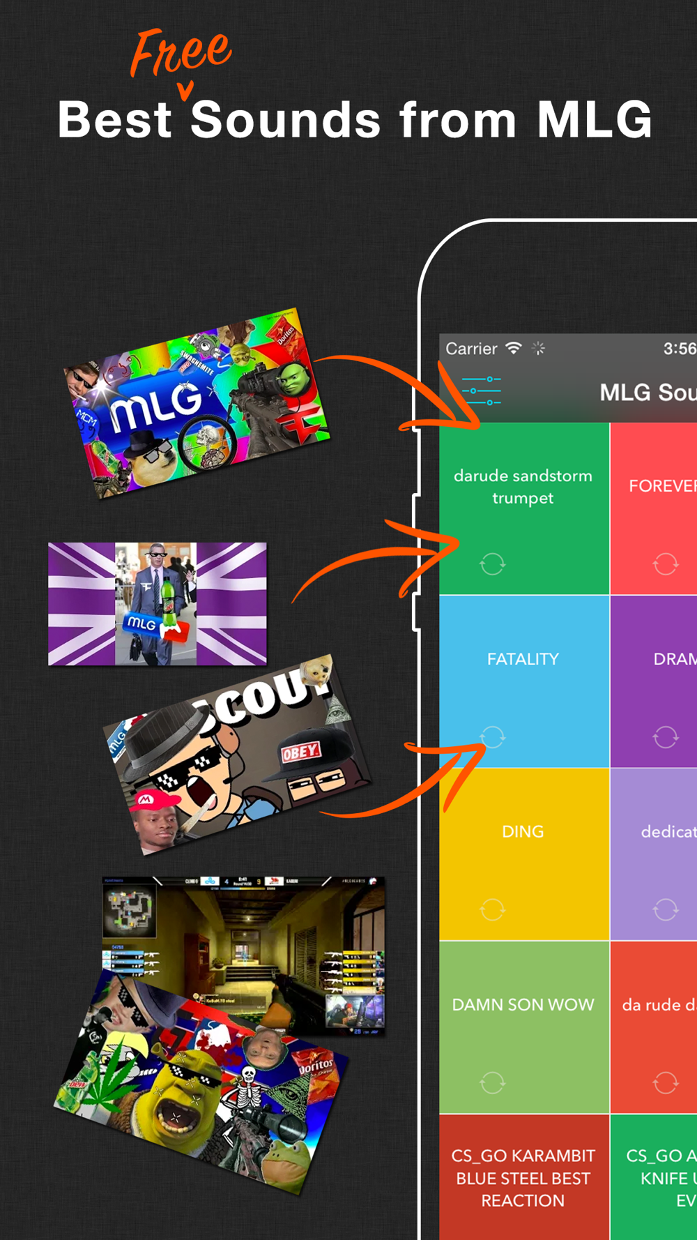 Mlg Sounds Free Soundboard For Mlg Illuminati Free Download App For Iphone Steprimo Com