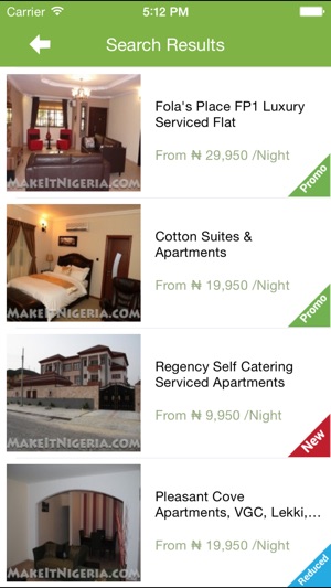 MakeItNigeria Apartment, Car & Hotel Rentals(圖5)-速報App