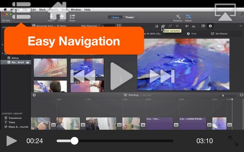 Course For Effects and Color Correction For iMovie screenshot 3