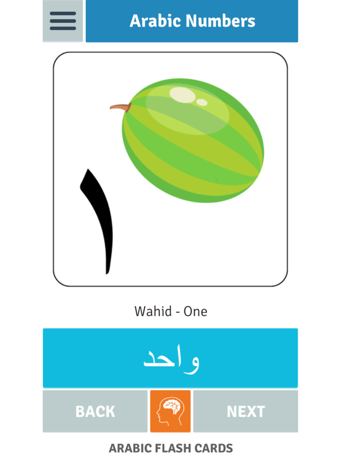 Arabic Flash Cards For Toddlers