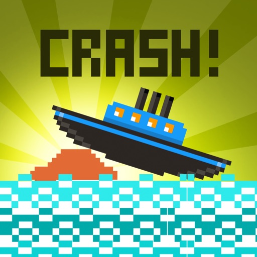 A Pixel Boat Race - 8bit Water Craft Crash Game icon