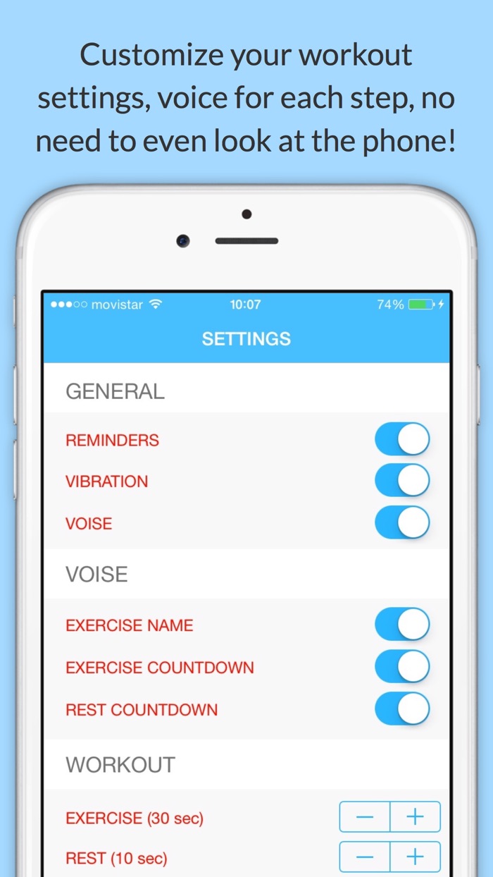 7 Minute Fitness - HIIT Workout Daily Challenge