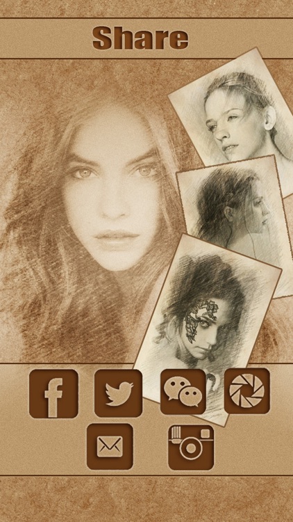 Sketch Guru HD - Portrait Photo Editor to add pencil & cartoon effects, texts, stickers on pic screenshot-4
