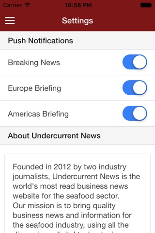 Undercurrent News screenshot 2