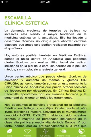 Escamilla Clínica Estética screenshot 2