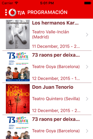 Teatro Accesible screenshot 3