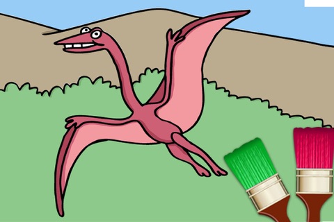 Dinosaurs Coloring Book Game screenshot 3