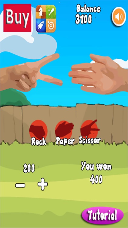 Rock Paper and scissor