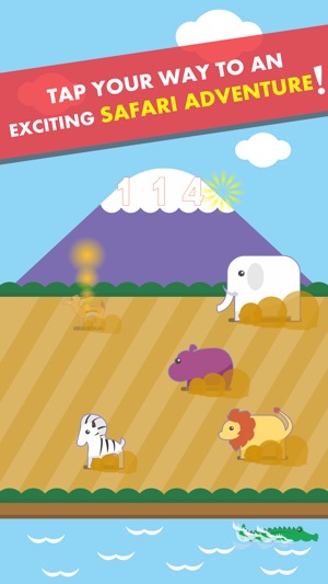 Cute White Elephant - Fun Reflex Game from the makers of Gro(圖1)-速報App