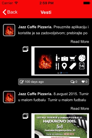 Jazz Caffe Pizzeria screenshot 3