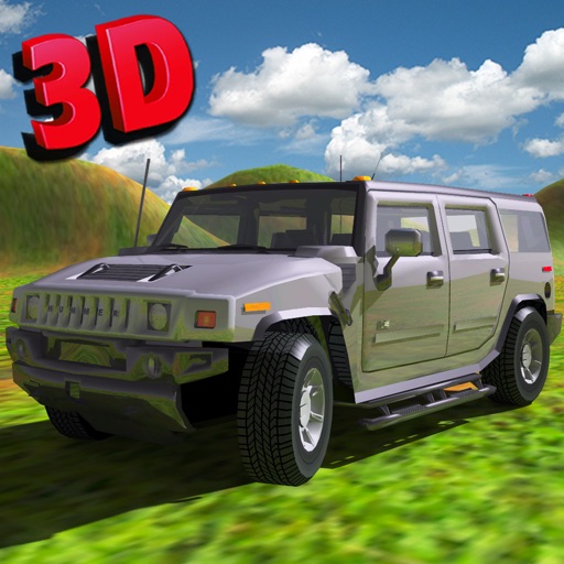 4x4 Off Road SUV 3D icon