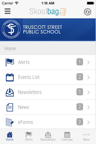 Truscott Street Public School - Skoolbag screenshot 3