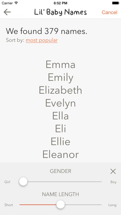 Lil' BabyNames screenshot-3